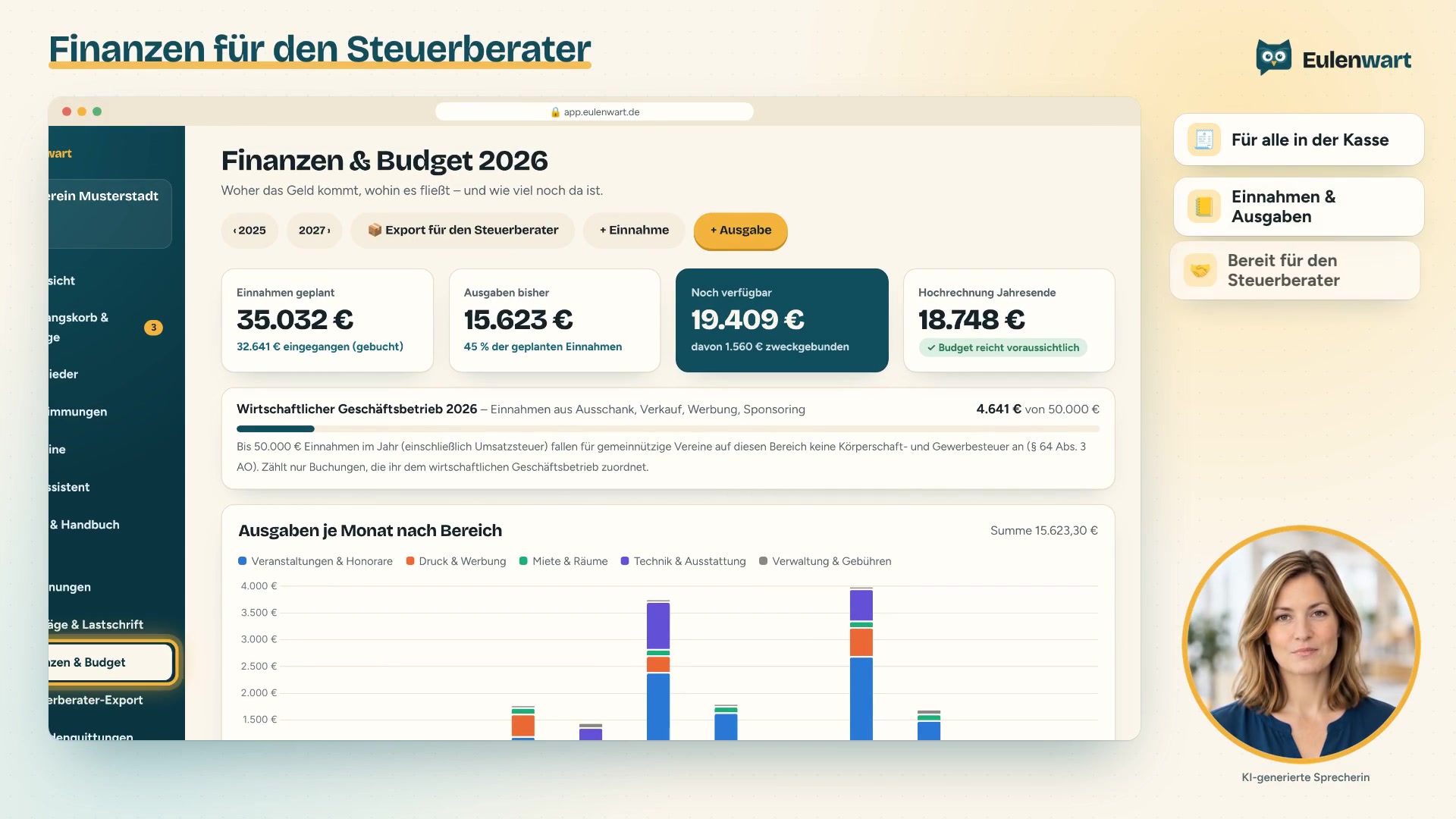 Vorschaubild: Finanzen für den Steuerberater