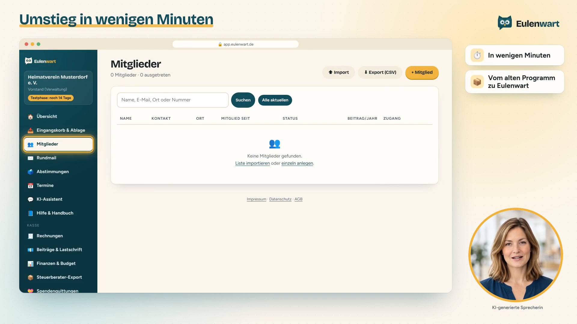 Vorschaubild: Umstieg in wenigen Minuten